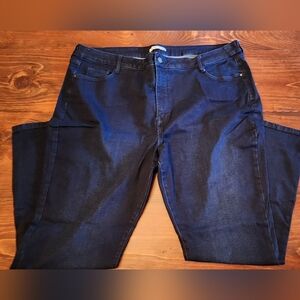 Nine West Size 24 Dark Blue Flare Jeans